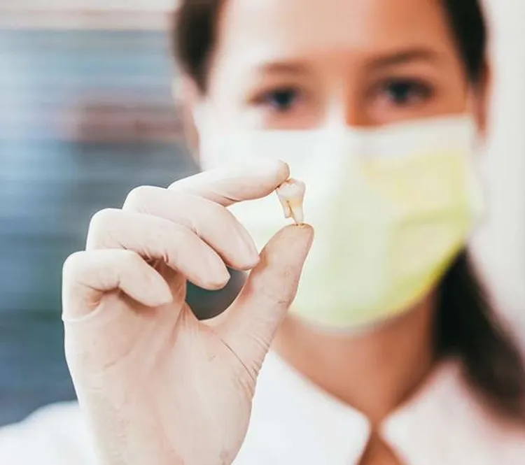 Tooth extraction procedure